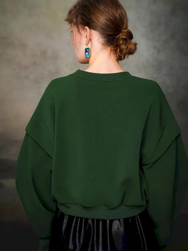 Nutcracker Embroidered Sweatshirt【s0000005377】
