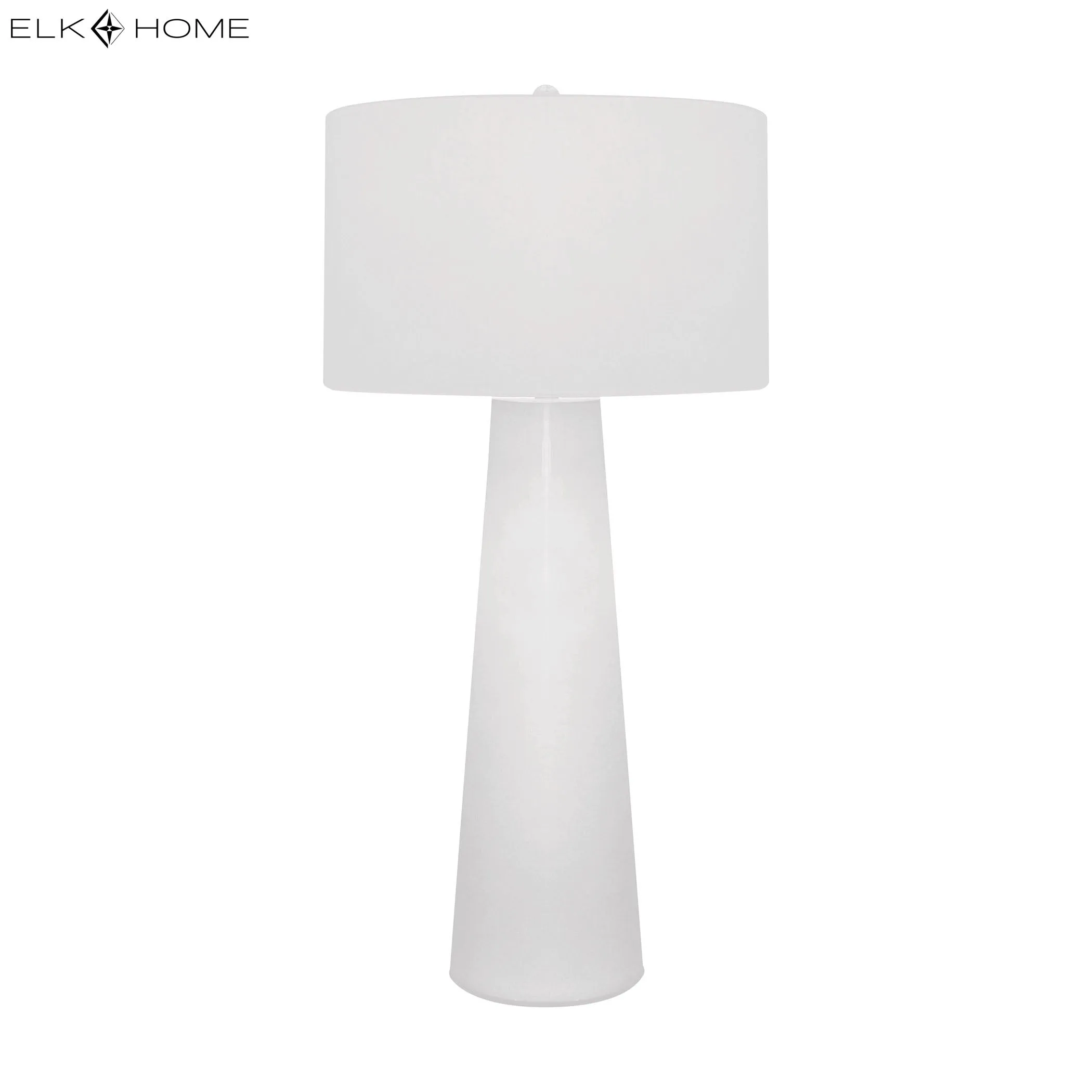 Obelisk 36" Table Lamp in White