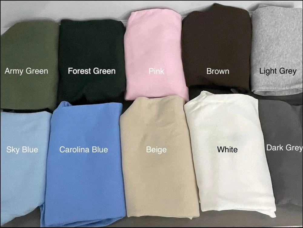 Outer Banks North Carolina Embroidered Sweatshirt, Women's Embroidered Sweatshirts