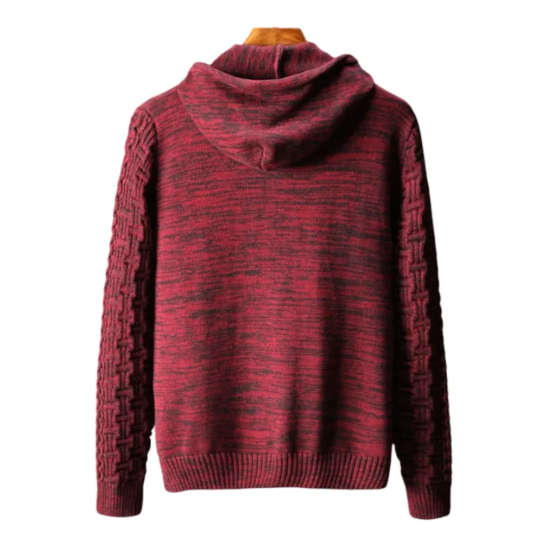 Pologize™ Cardigan Hooded Sweatshirt