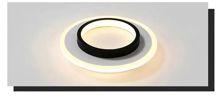 QIYI Karnar Modern LED Ceiling Lights Round Square Design