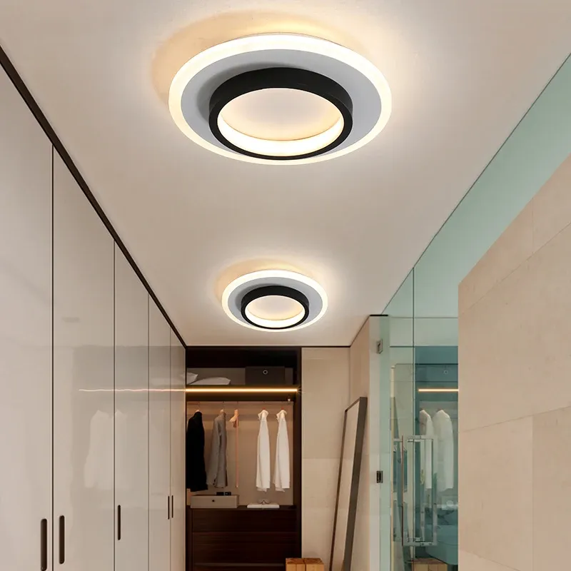 QIYI Karnar Modern LED Ceiling Lights Round Square Design