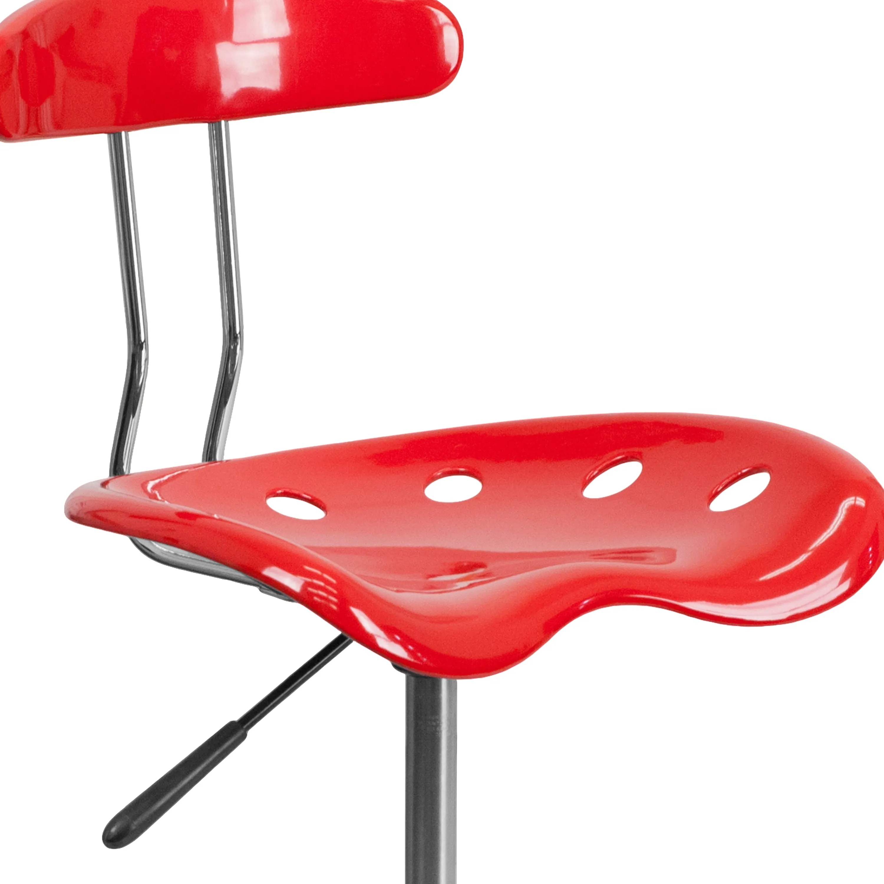Red Tractor Task Chair LF-214-RED-GG