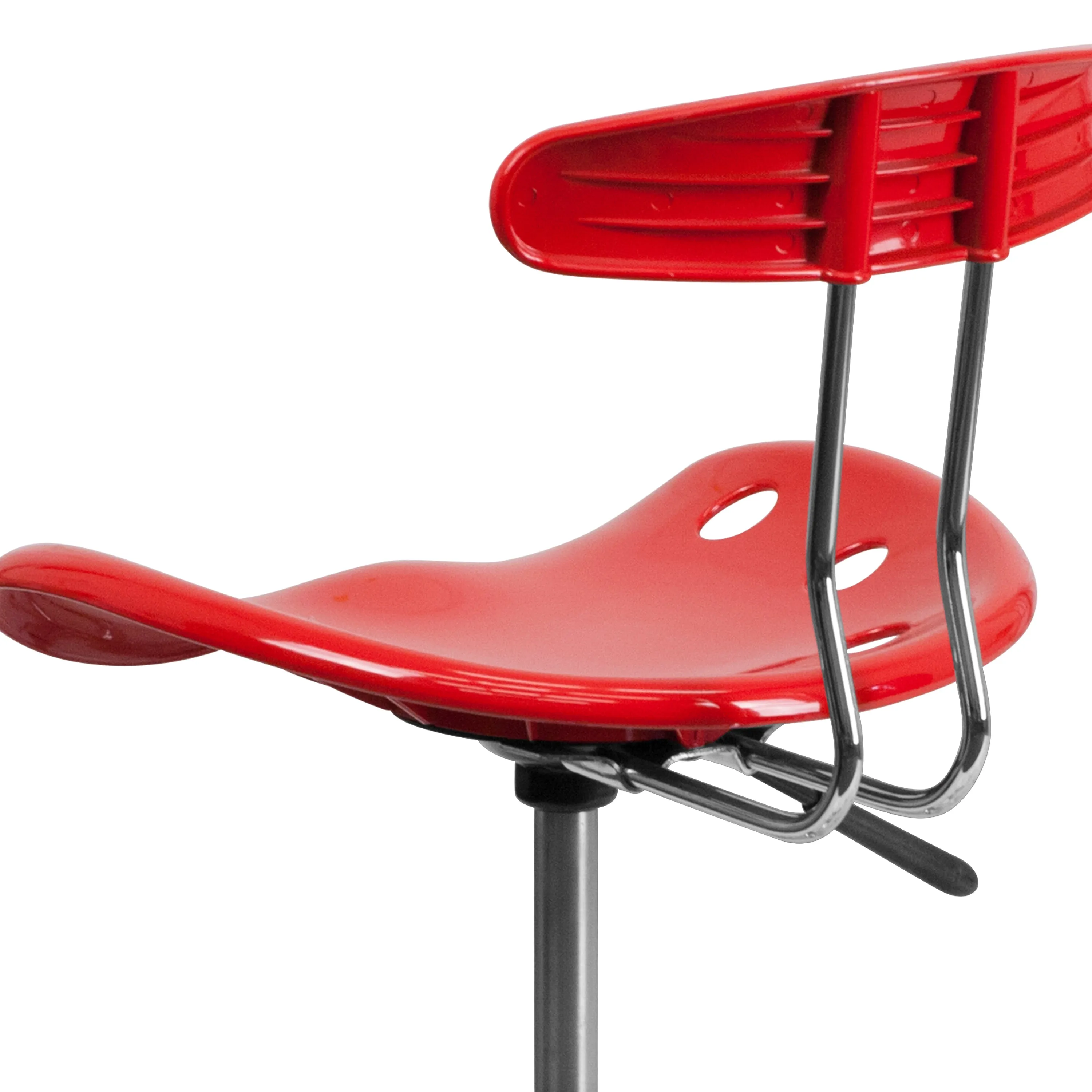 Red Tractor Task Chair LF-214-RED-GG