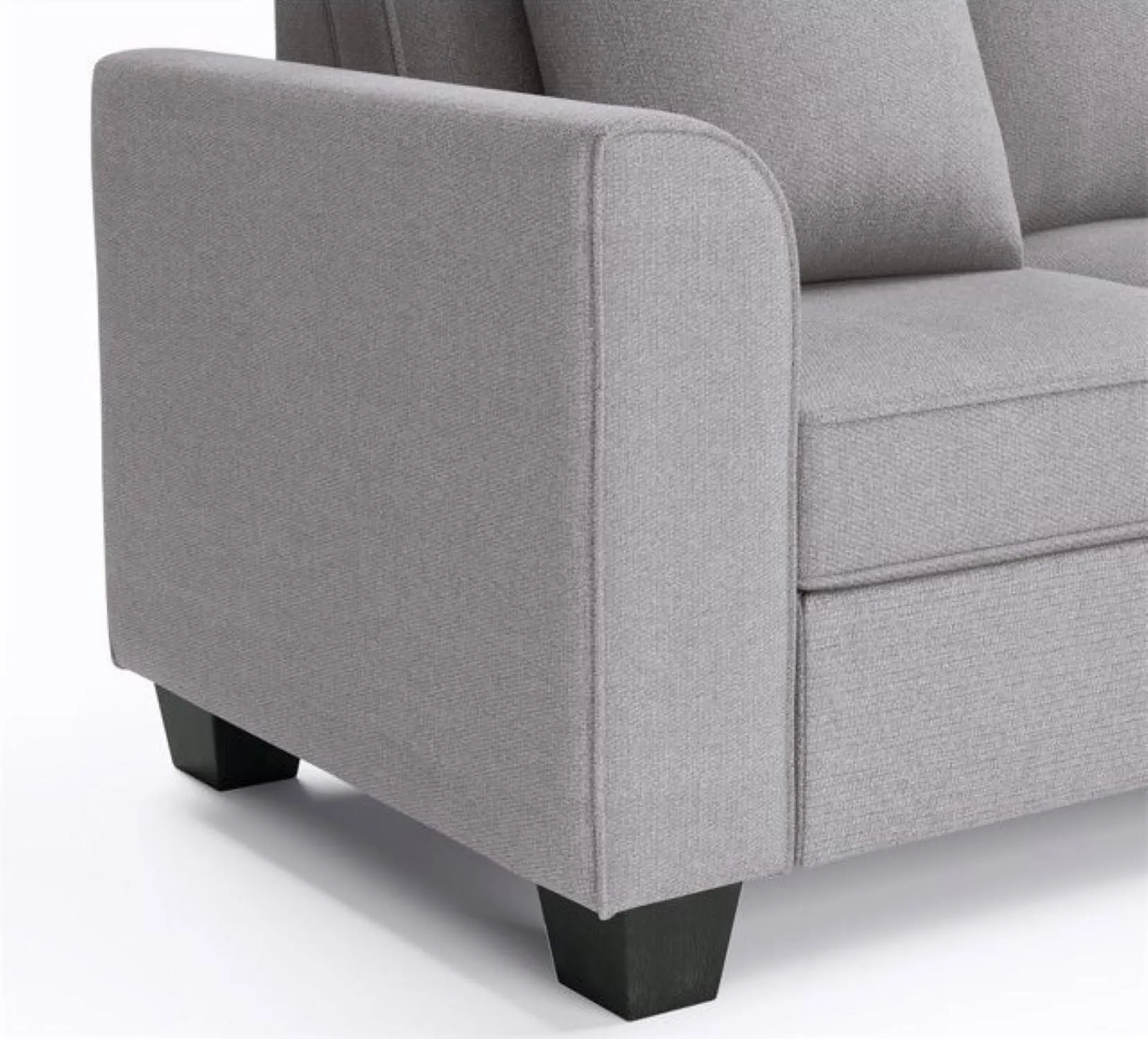 Romilda U Shape 7 Seater Fabric Sofa for Living Room
