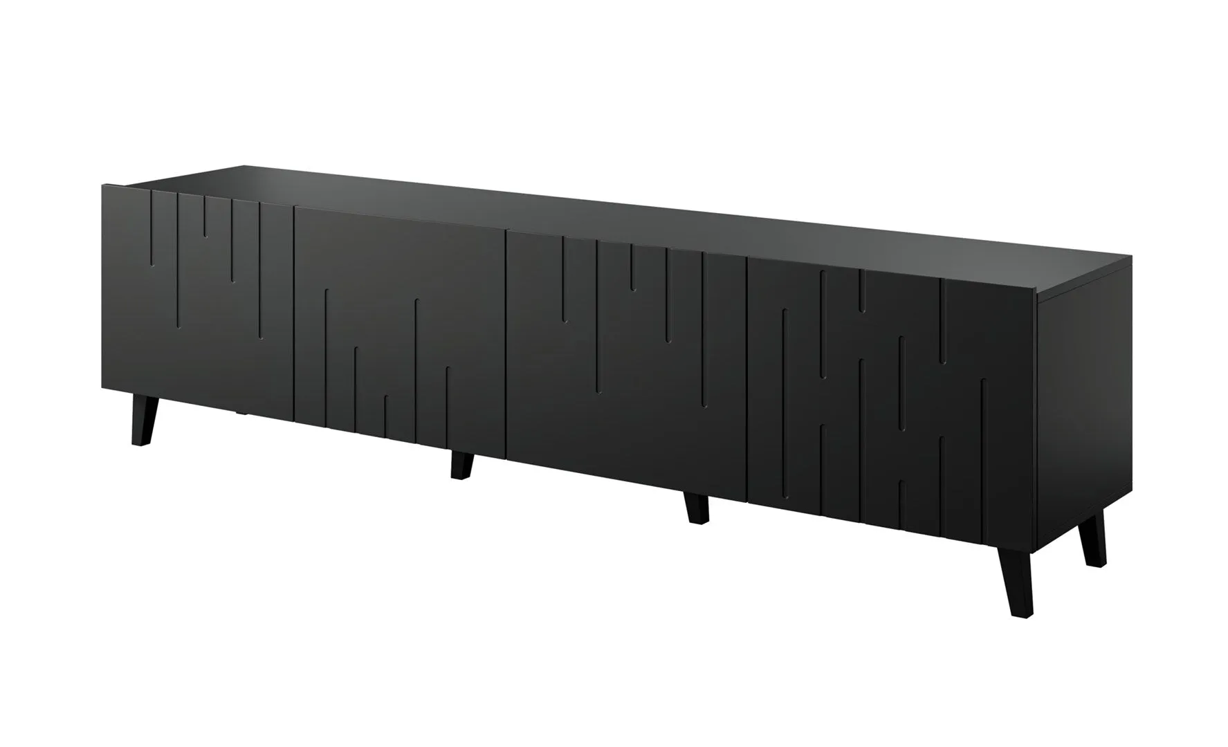 Rtv Cabinet Bari 200X42x52 Matte Black