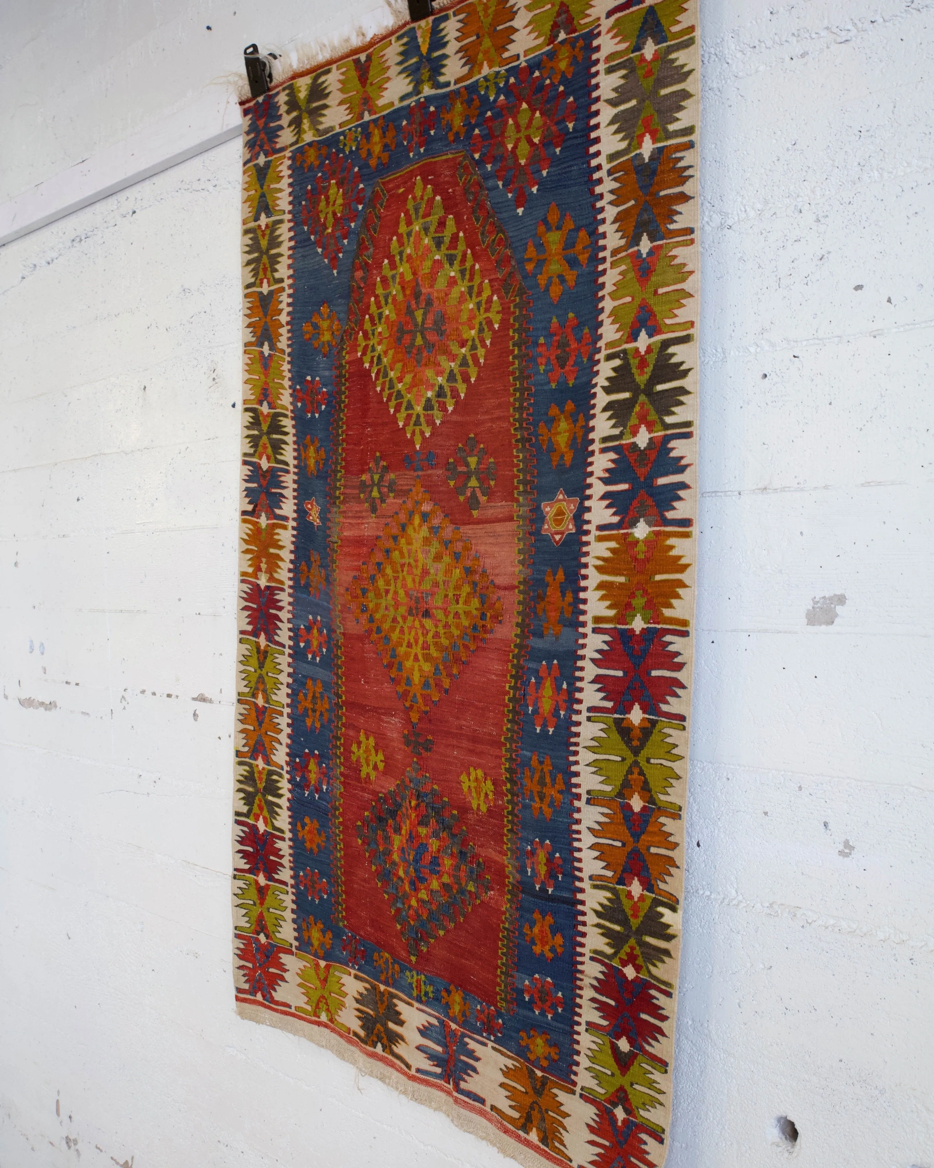 Semi-Antique Kayseri Develi Kilim Rug