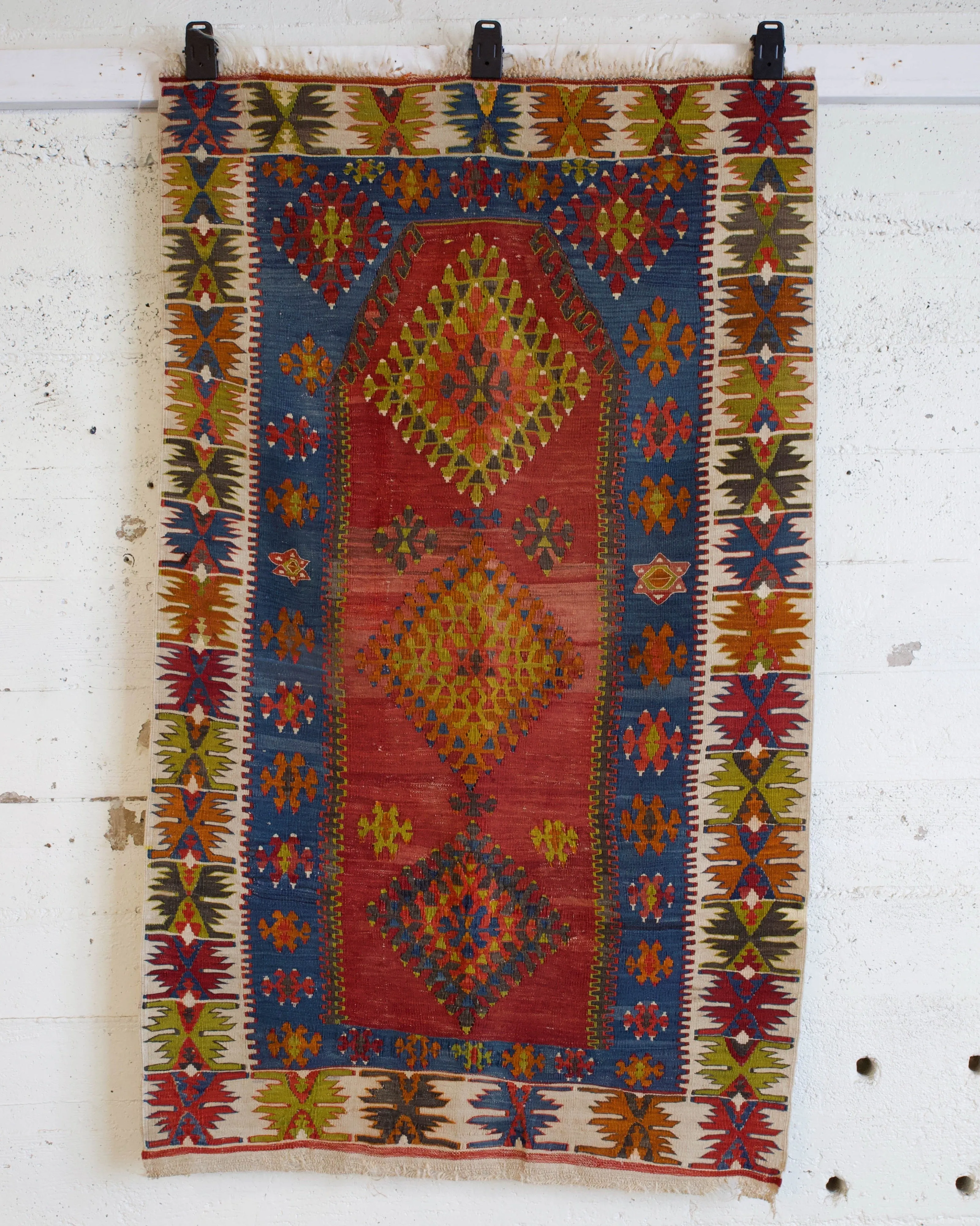 Semi-Antique Kayseri Develi Kilim Rug