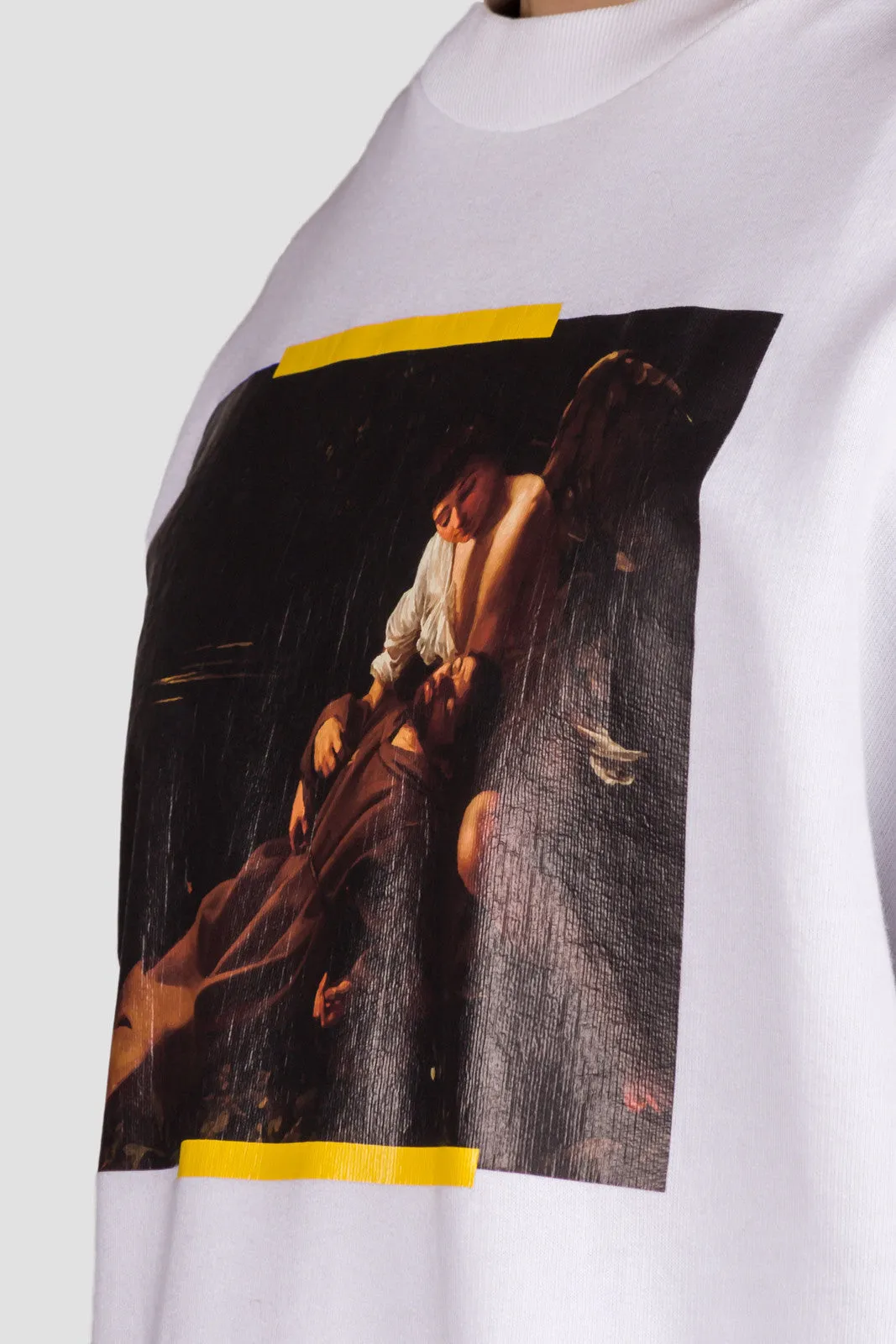S.Francesco Crewneck White All Over