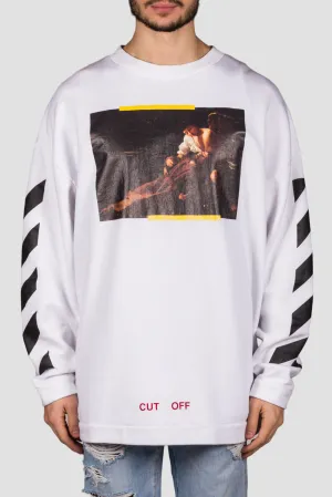 S.Francesco Crewneck White All Over
