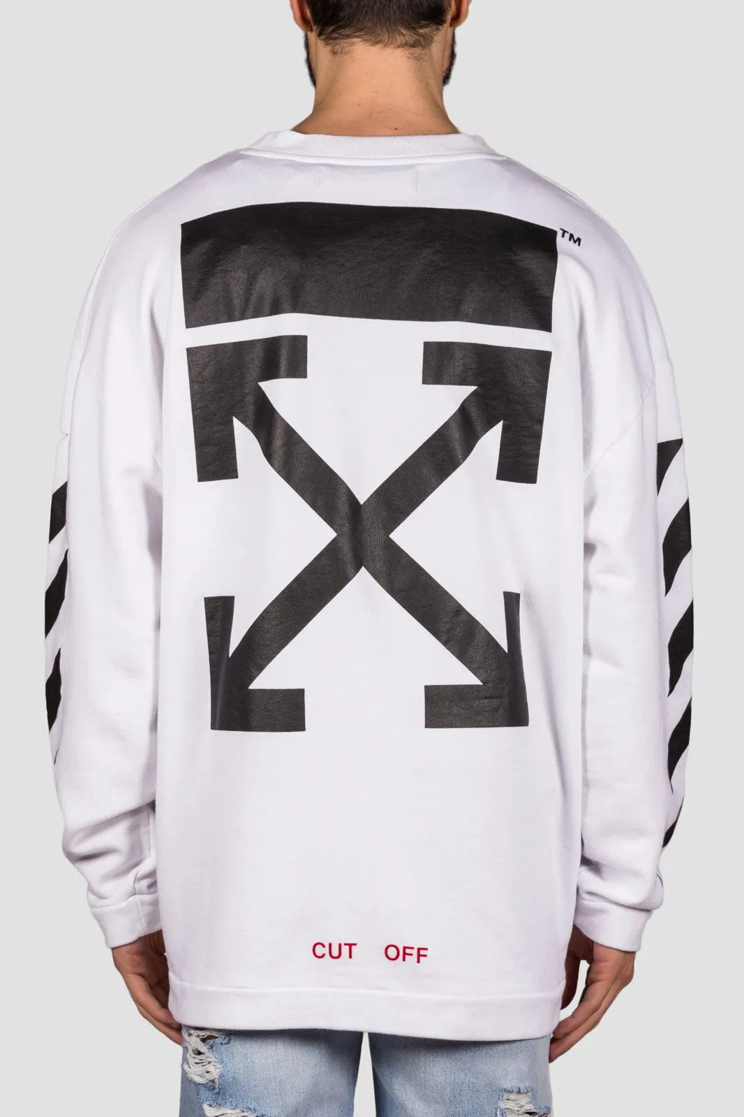 S.Francesco Crewneck White All Over