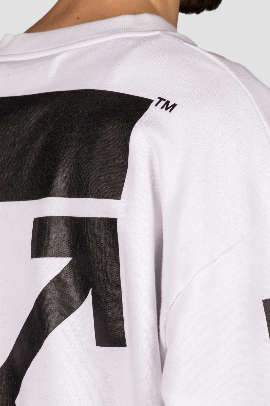 S.Francesco Crewneck White All Over