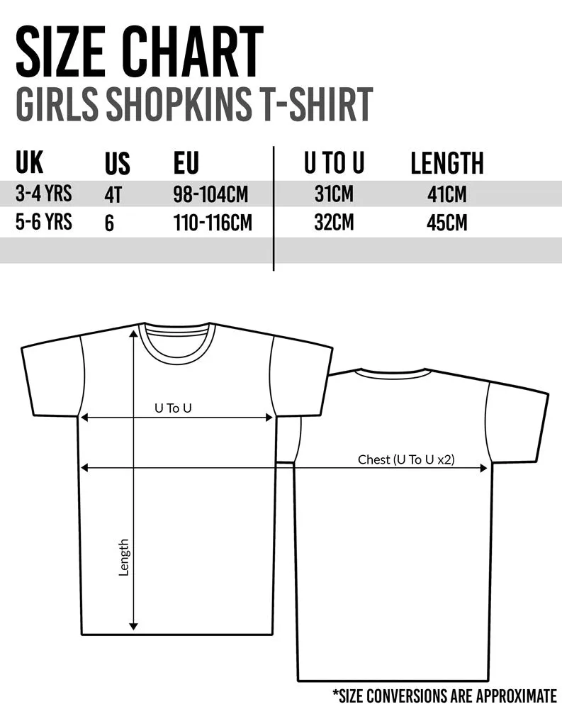 Shopkins Strawberry Kiss Girl's T-Shirt - Red