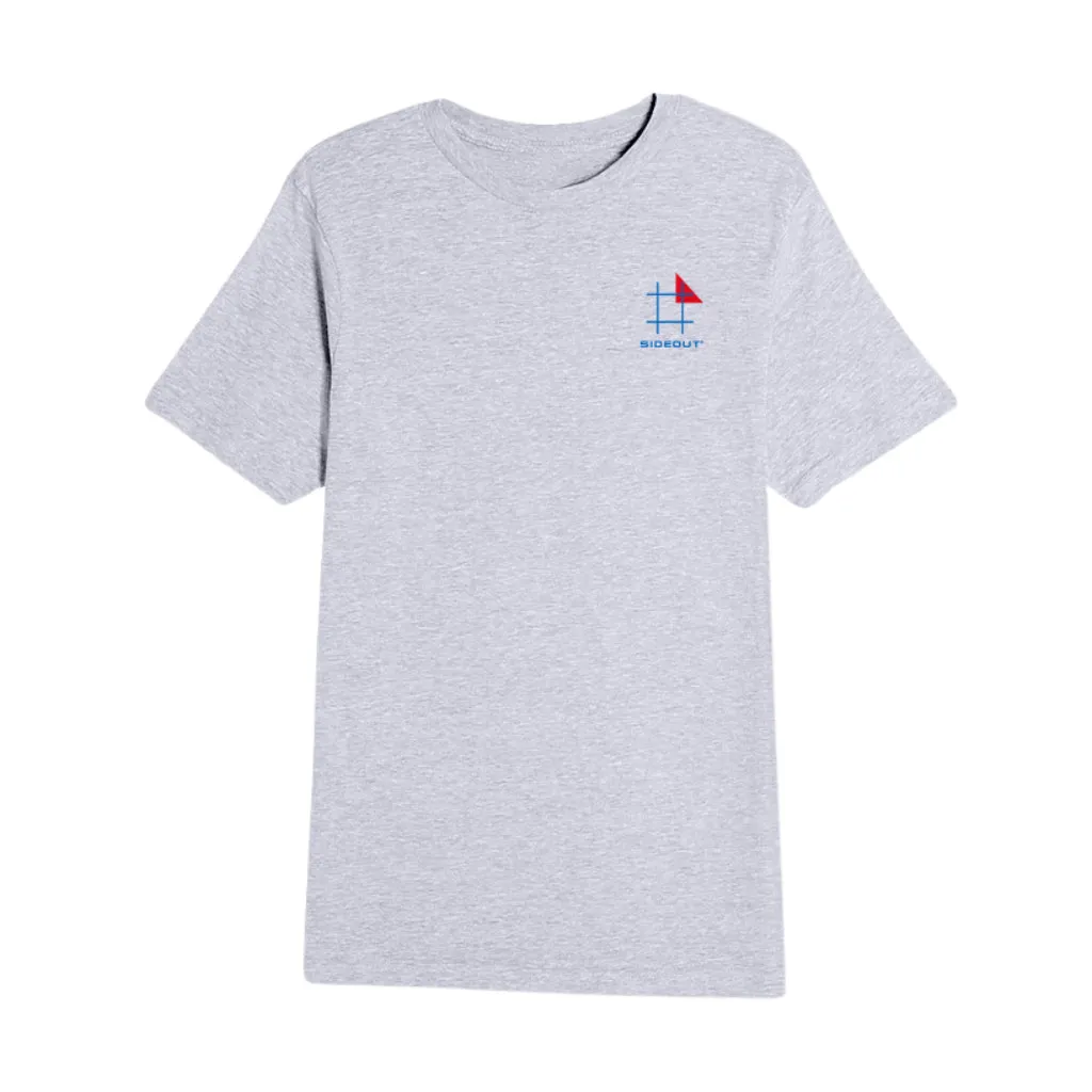 Sideout Block Gray Unisex T-Shirt
