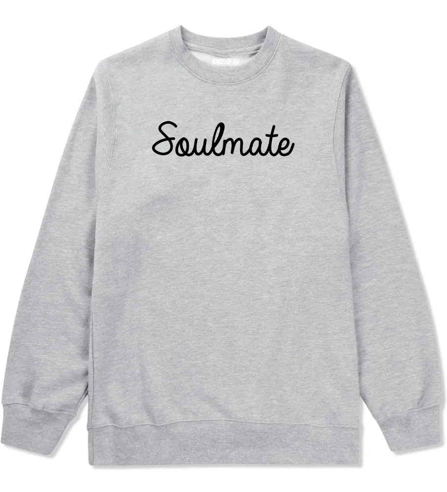 Soulmate Love Soul Wife Mens Crewneck Sweatshirt