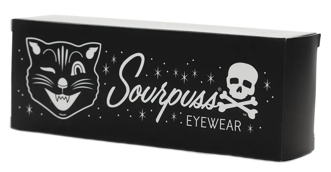 Sourpuss Cat Eye Sunglasses Matte Black