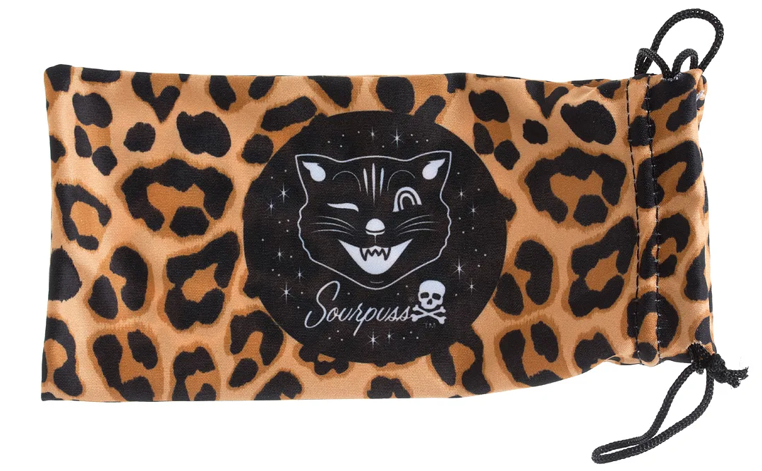 Sourpuss Cat Eye Sunglasses Matte Black
