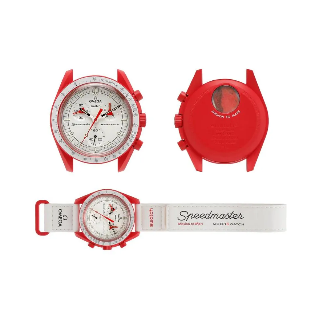 SWATCH X OMEGA BIOCERAMIC MOONSWATCH MISSION TO MARS