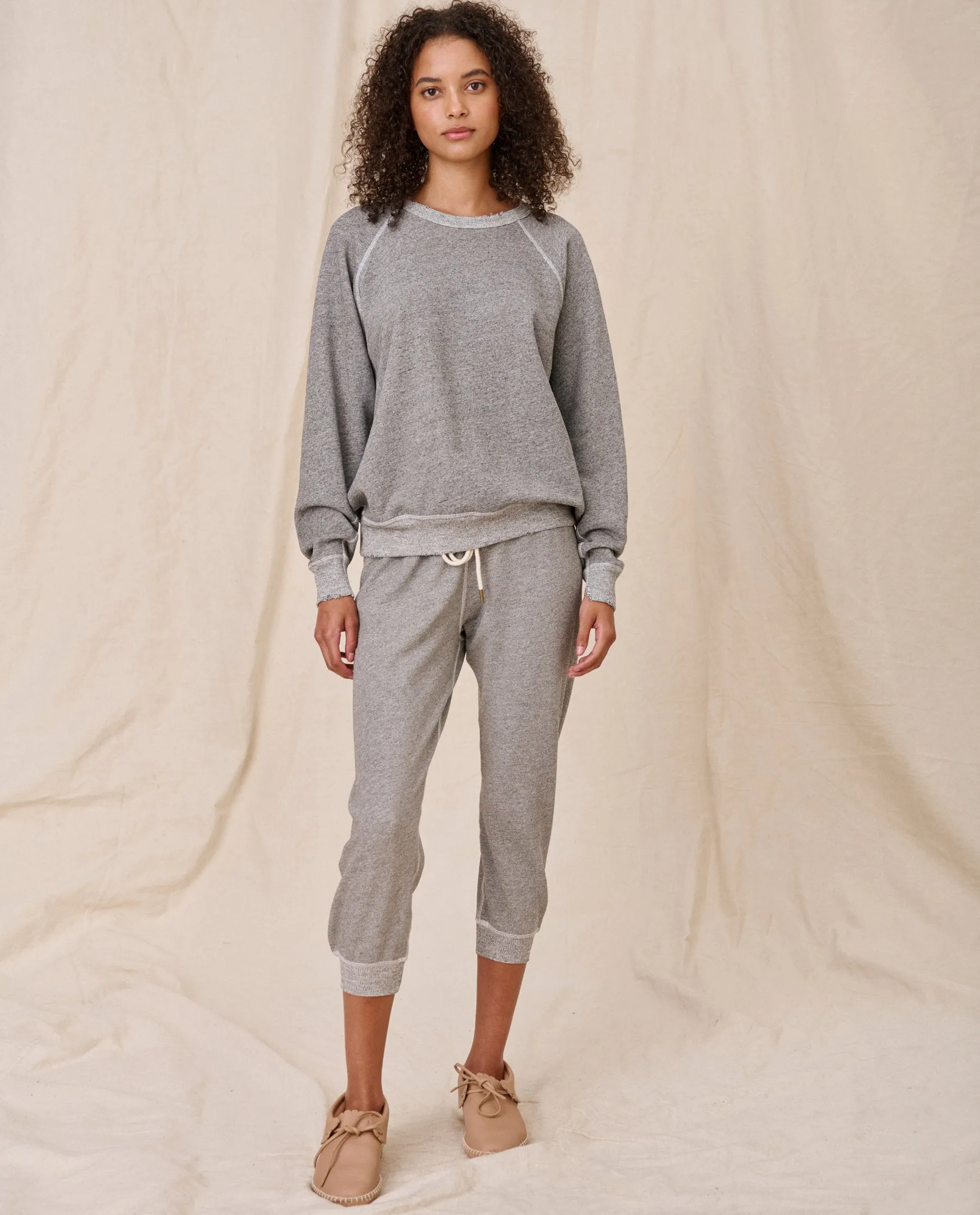 The Great - The College Sweatshirt in Varsity Grey