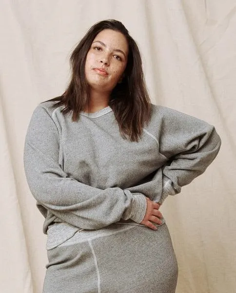 The Great - The College Sweatshirt in Varsity Grey