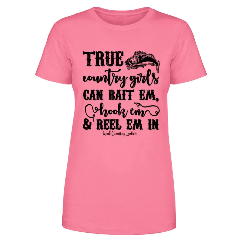 True Country Girls Black Print Front Apparel
