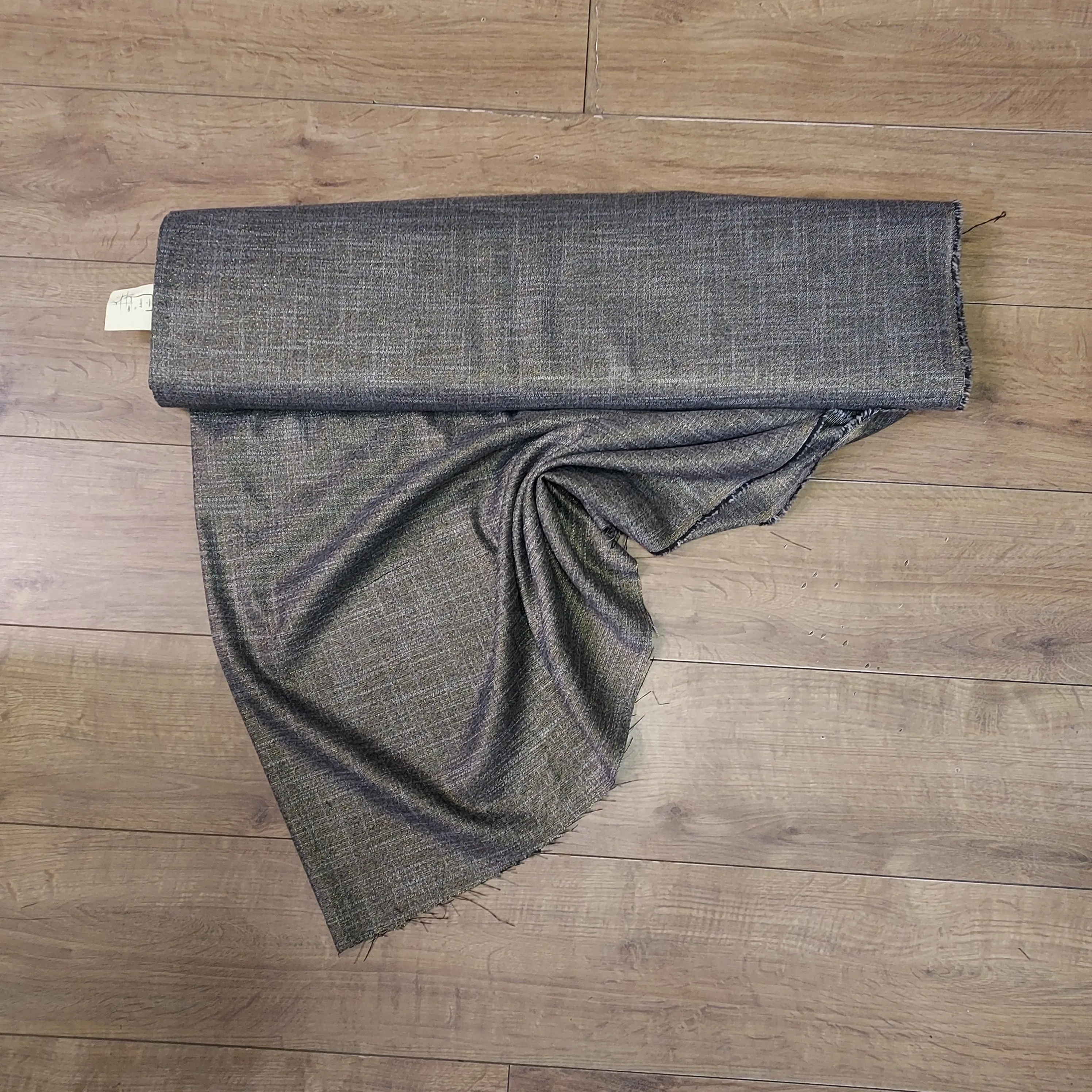 TX Lurex Suiting Gold Polyester Fabric