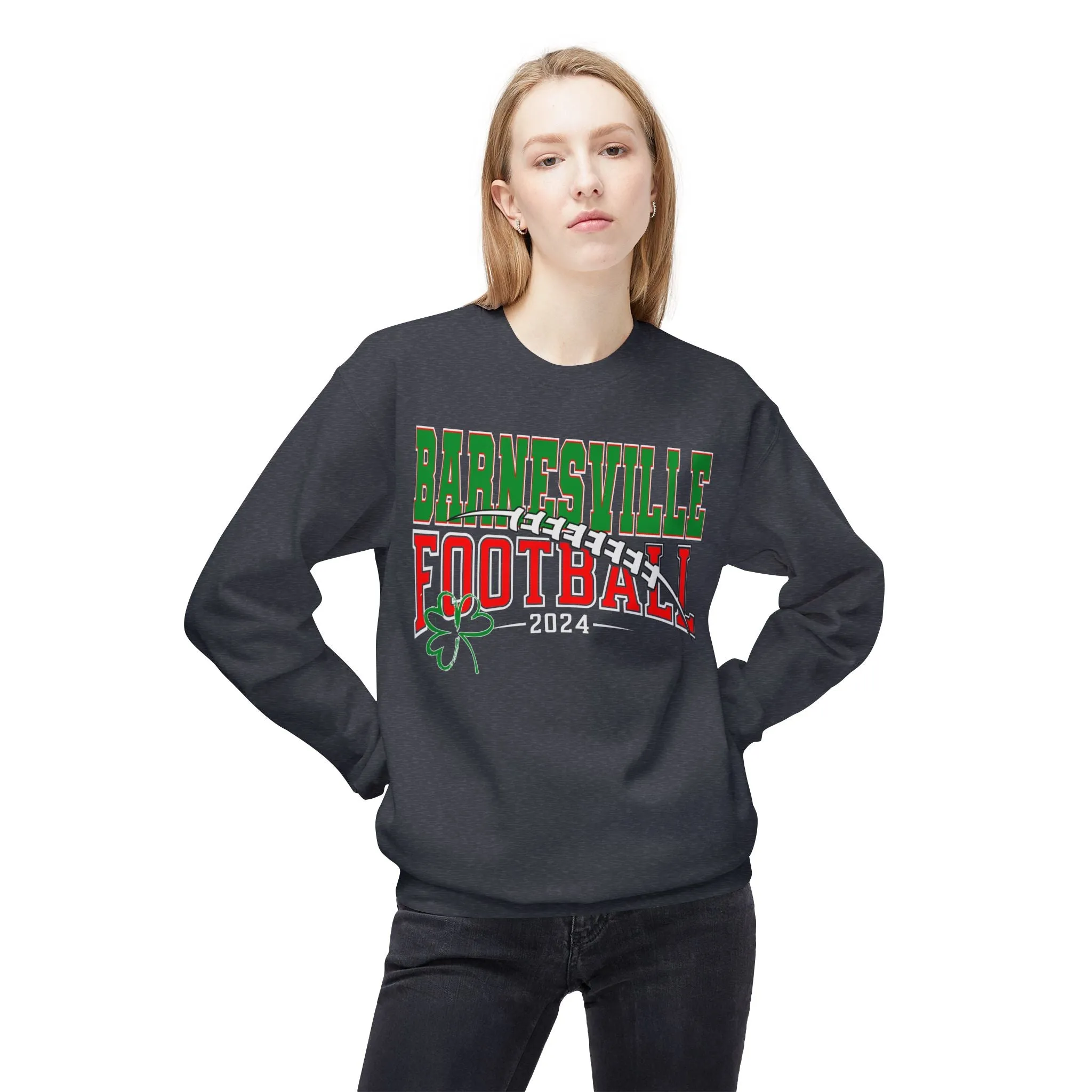 Unisex Midweight Softstyle Fleece Crewneck Sweatshirt - Barnesville