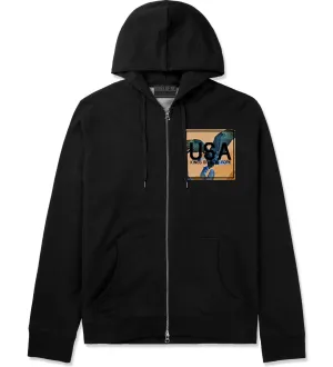 USA Bald Eagle America Zip Up Hoodie
