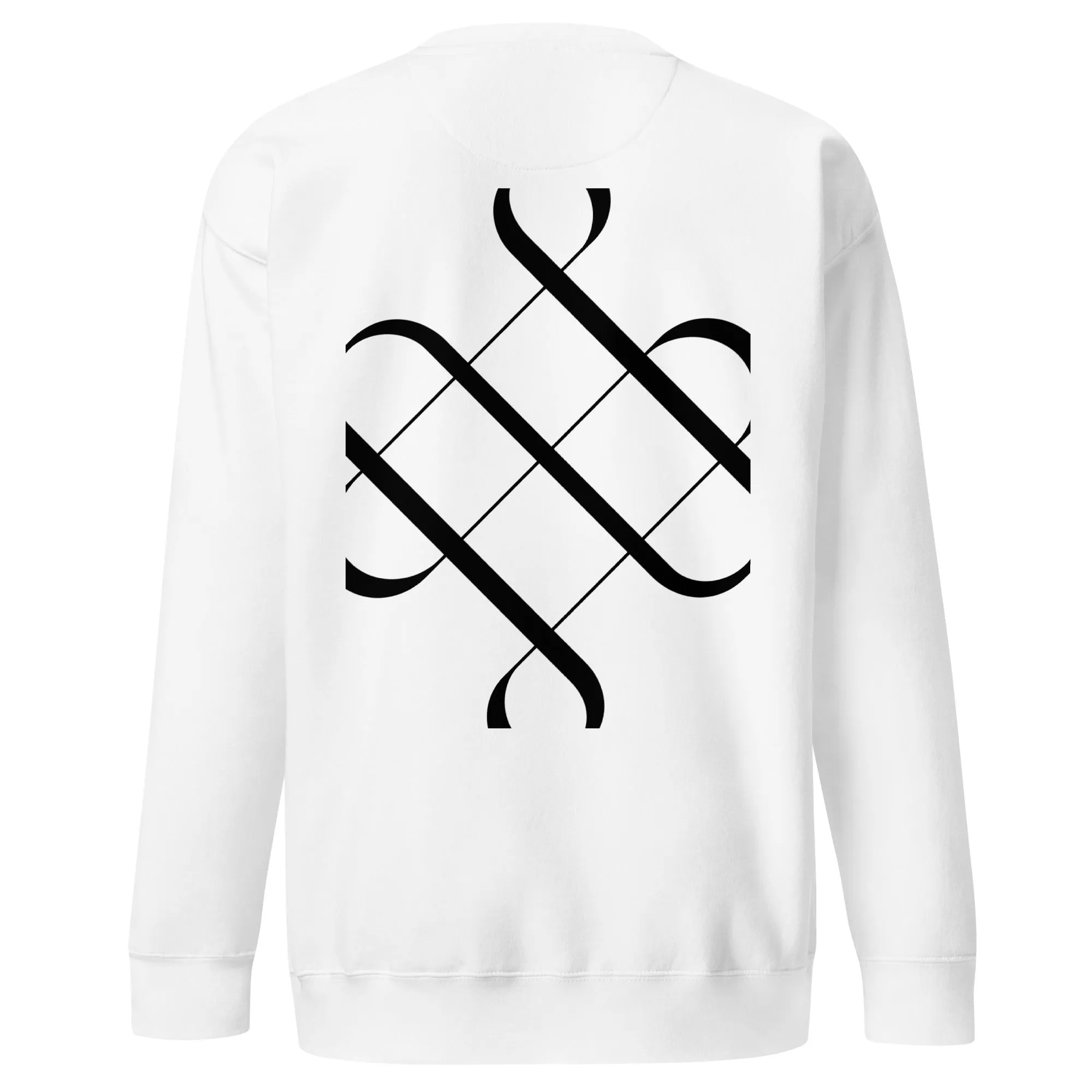 White Sagittarius Unisex Zodiac Sweatshirt